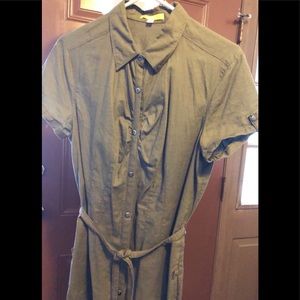 Lole Shirt Dress With Pockets Size 10 Medium Large